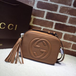 GUCCI Soho Small Leather Disco Bag
