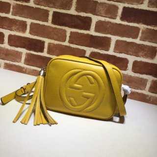 GUCCI Soho Small Leather Disco Bag