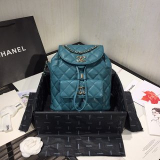 CHANEL BACKPACK IN CAVIAR WITH GOLD HARDWARE