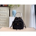 PRADA Duet Re-Nylon Shoulder Bag