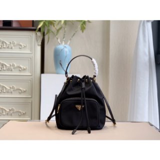 PRADA Duet Re-Nylon Shoulder Bag