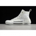 DIOR B23 OBLIQUE HIGH TOP SNEAKER