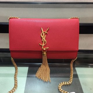 YSL Medium In Grain De Pouder Embossed Leather