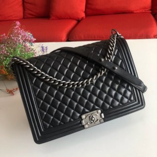 CHANEL BOY BAG LAMBSKIN 30cm